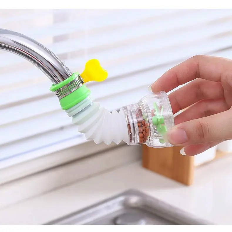 Đầu vòi nước nối rửa chén bát tăng áp xoay 360 độ, chống bắn tia nước 7