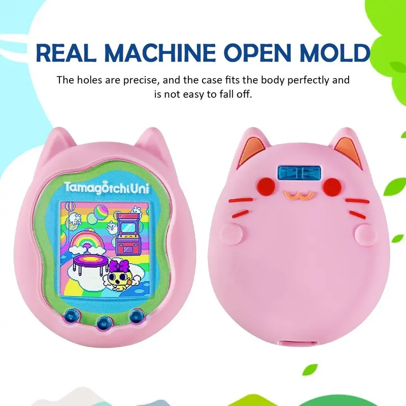Vỏ Bảo Vệ Silicon Tamagotchi, Thiết Kế Mèo Tamagotchi Uni, Vỏ Bảo Vệ Silicon Cho Thú Cưng, Mới Cho Năm 2024 3