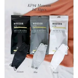 Masker KF94 Mouson 4ply Isi 10pcs - Perlindungan Tinggi