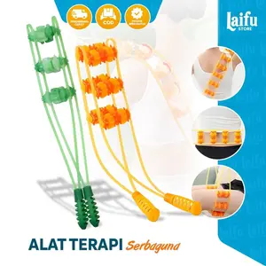 Alat Pijat Leher Punggung Terapi Badan Pijat Rol Pinggang Refleksi Nyeri Sendi Rasa Pegal Capek