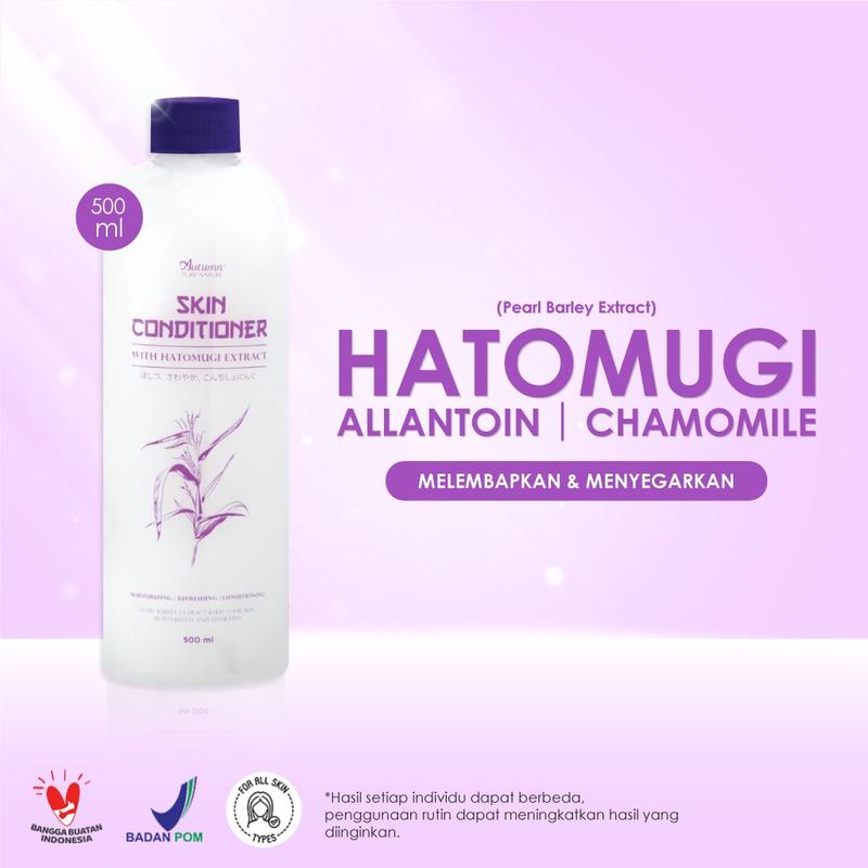 Autumn Skin Conditioner With Hatomugi 100ml 500ml 4