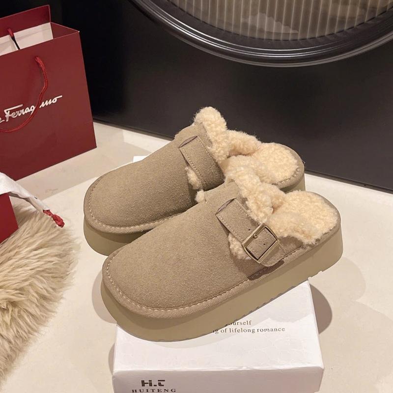 [FULLBOX] Dép sục nữ cao cấp Lót Lông Cừu Trẻ Trung Hót Trend 2024 - GiàY DéP Women Shoes