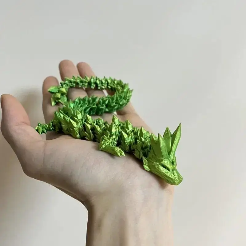 New 3D Printed Chinese Dragon Full Body Joints That Can Move Home Furnishings and Decorations Are Worth Collecting Creative Toys Design Decorating 3