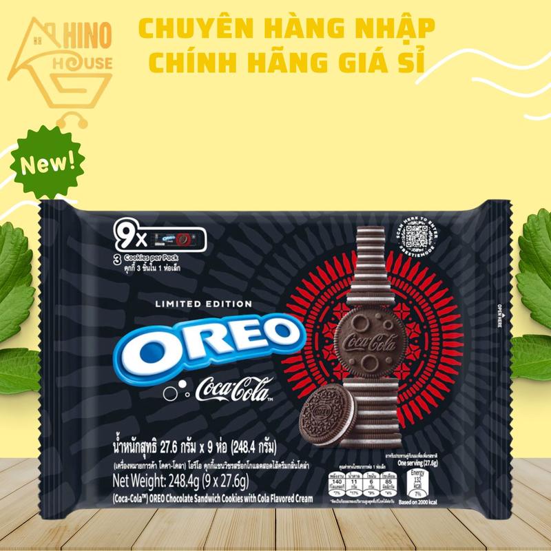 Bánh Quy Socola Oreo 284g Thái Lan [Date 6-2025] Hương Vị Thơm Ngon Giòn Tan - Hinohouse