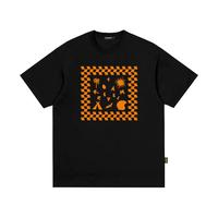 Gambar Hanoon Industries – T-Shirt Kaos Cotton Combed Baju Hitam Black Check Plays - S dari Hanoon Industries Kab. Garut 1 Tokopedia
