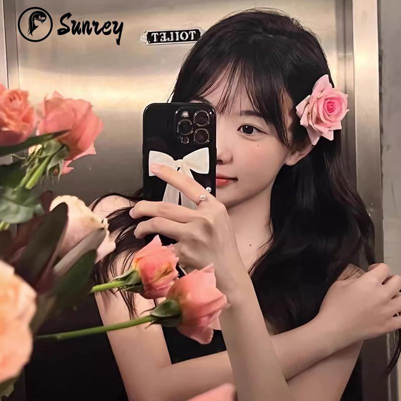 Product Introduction of Sunrey Rose Flower Hair Clip Hairpin, Rose Brooch Floral Clips, Flower Hair Accessories for Woman Girl Party Wedding 19