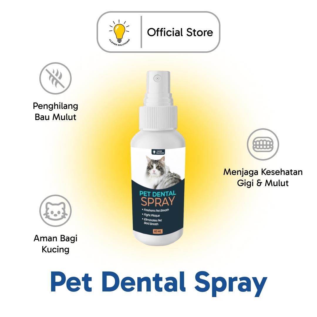 Clever Solutions - ( Bisa COD ) Spray Sariawan dan Bau Mulut