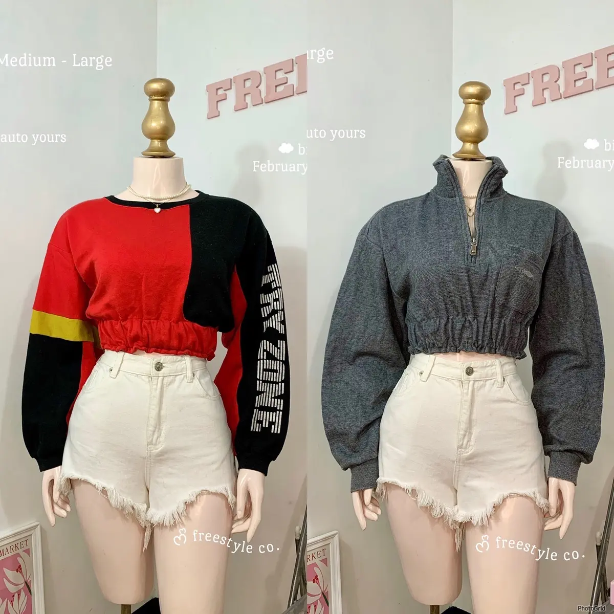 Sweater reworked croptop