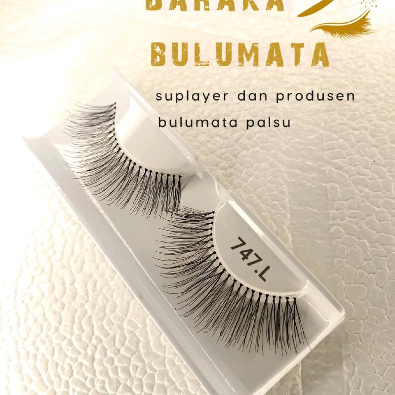 bulumata palsu 747L lusinan/12 pcs Lashes Lashes Facial 0