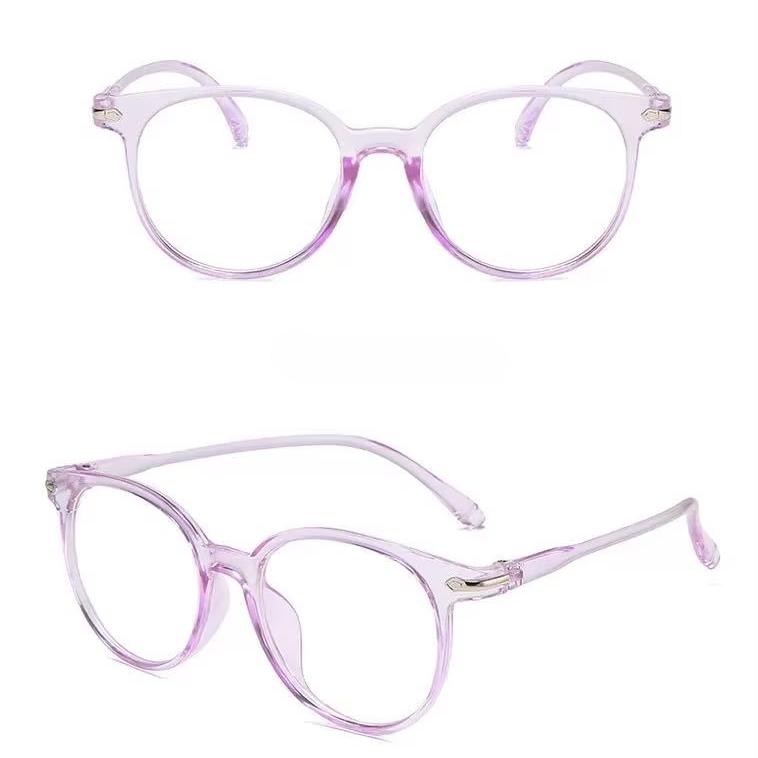 Product Introduction of New Arrival Computer Glasses Frame Women Men Anti Blue Light Round Eyewear Blocking Glasses Optical Spectacle Eyeglass 21