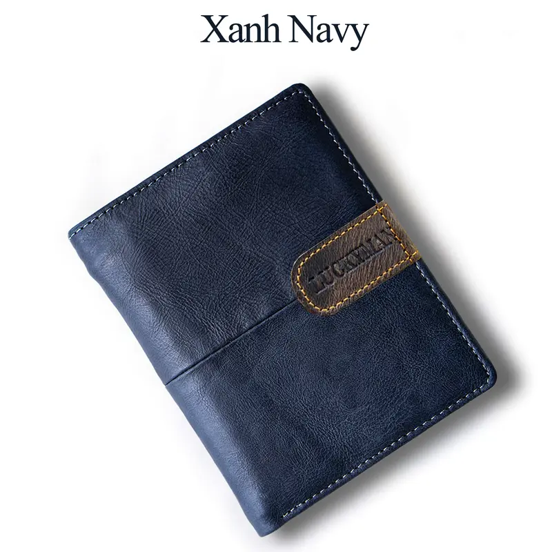 Ví nam da bò cao cấp, giá mềm, fullbox, bảo hành 12 tháng, đổi trả 7 ngày Wallet 7