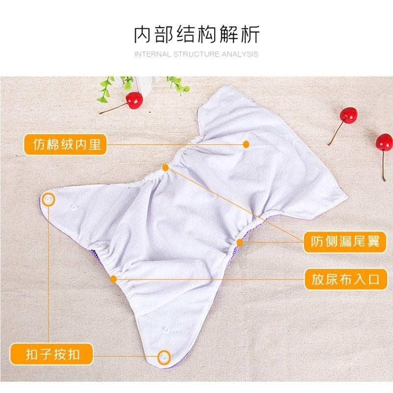 Product Introduction of [1275 Positive Reviews] Adjustable Baby Waterproof Diaper Cover Training Pants Washable Urine Barrier Breathable Cloth Diapers for All Seasons Within 10kg 13
