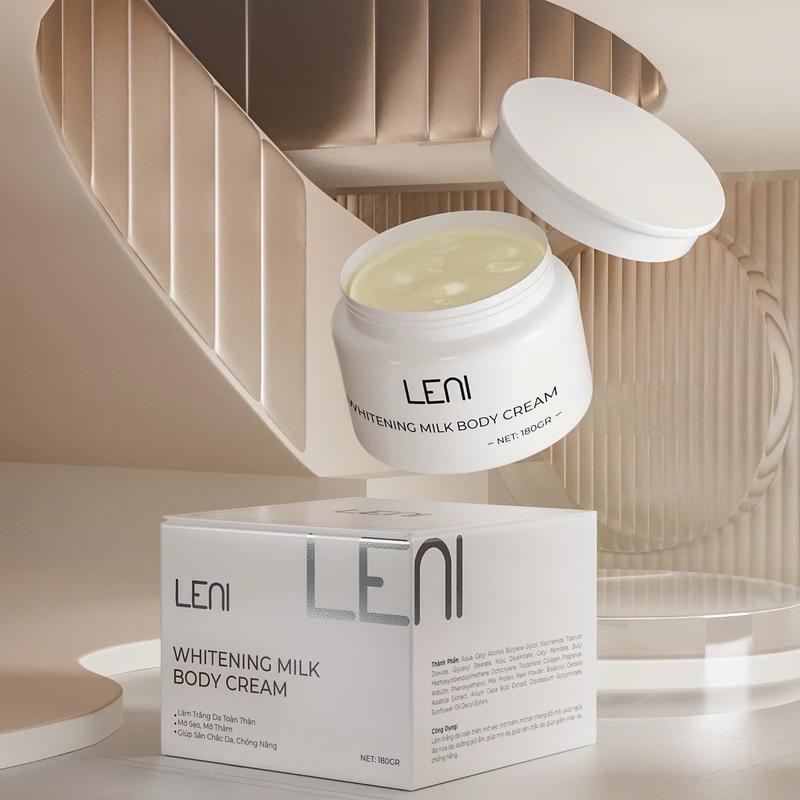 KEM BODY VÁNG SỮA LENI 180gr ( 1 hộp  )