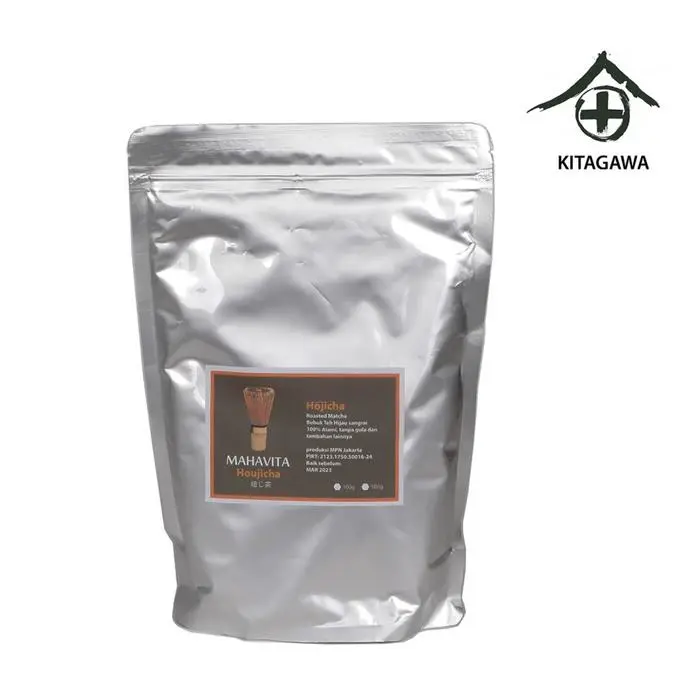 Mahavita Hojicha roasted matcha bubuk teh sangrai jepang grade Barista - 100gr 6