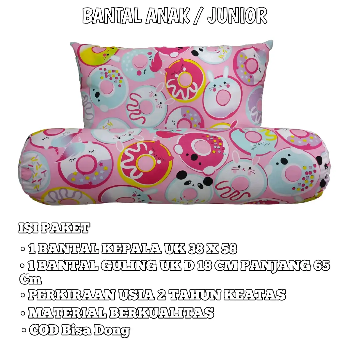 SET BANTAL GULING ANAK / BANTAL GULING JUNIOR