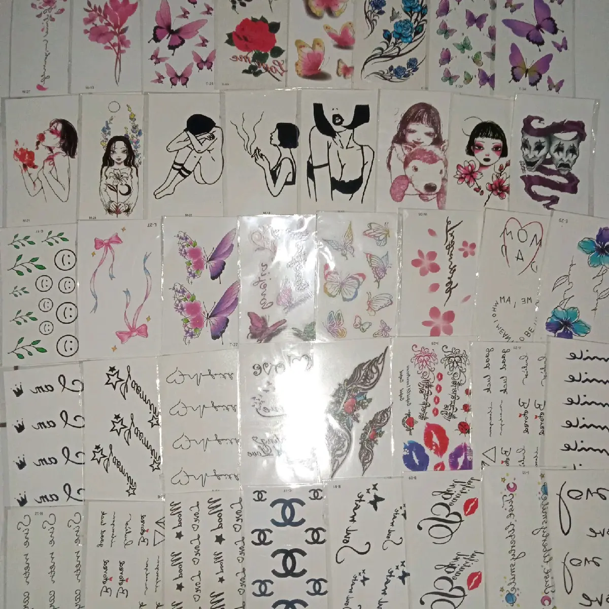 Tatto Temporer PREMIUM 6×10cm ESTETIK Tahan air