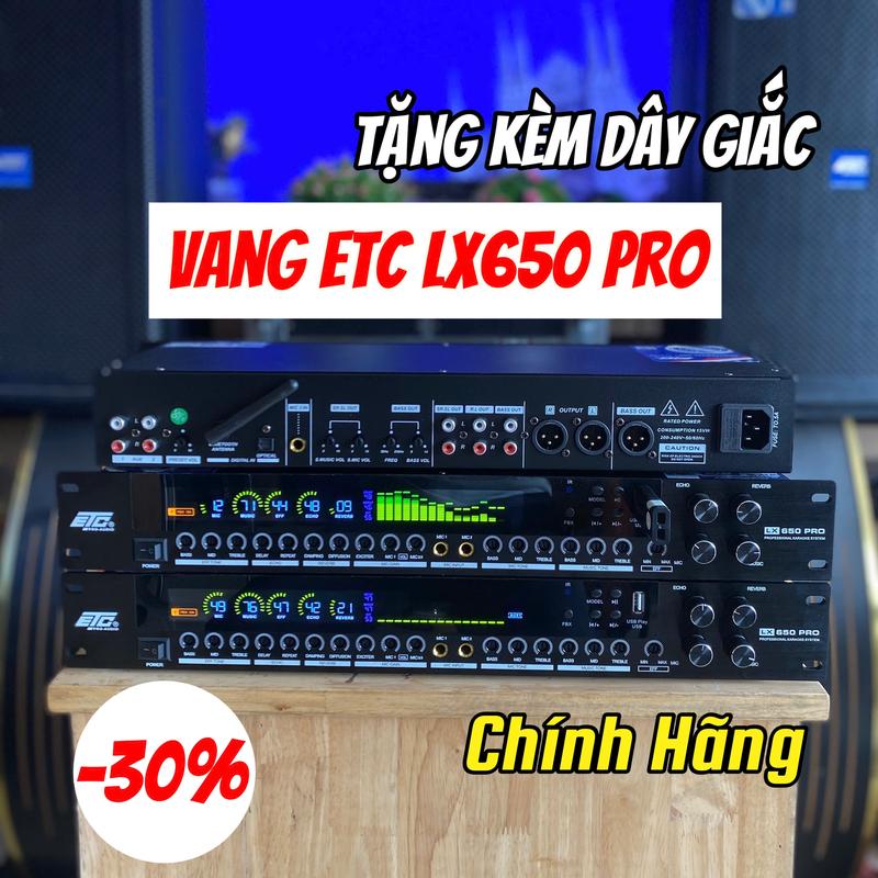 Vang Karaoke LX650 PRO Mới Cực Đẹp Tiếng Chất, Nhiều Tính Năng Ghép Amply, Cục Đẩy Nghe Nhạc, Hát Karaoke Hay