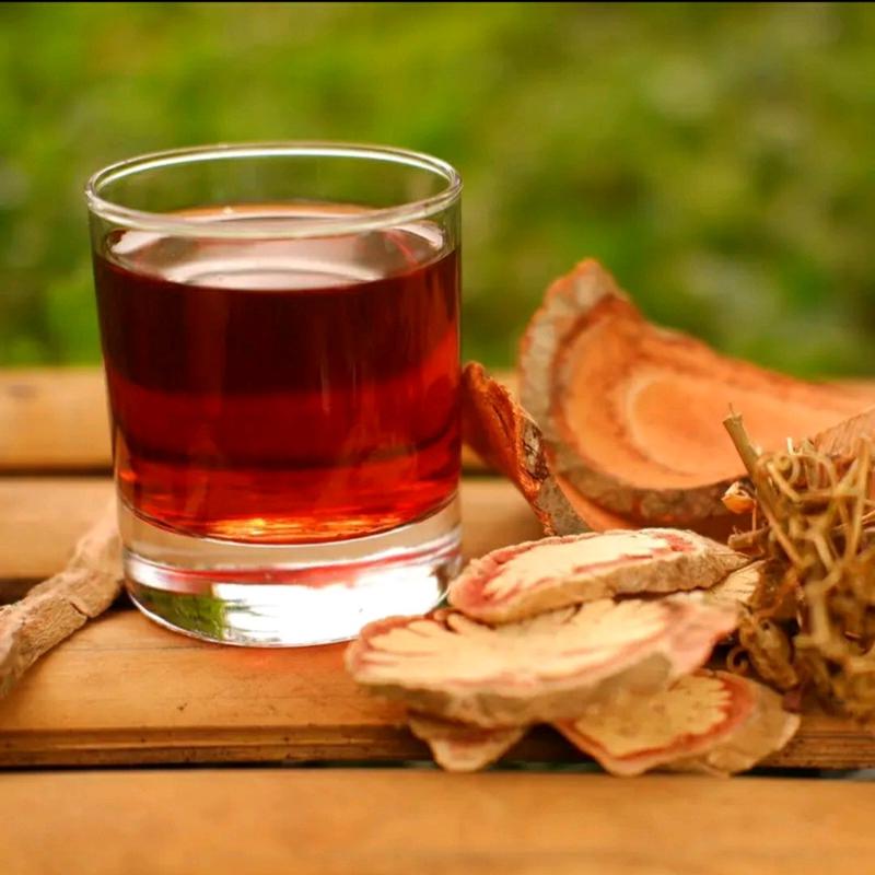 Trà Cỏ Má.u 4 Vị [set gói sd 30 ngày] ( Bè me, kha cúc, lạc tiên, huyết đằng.....) gói Tea Nước Trà tral anam box 3