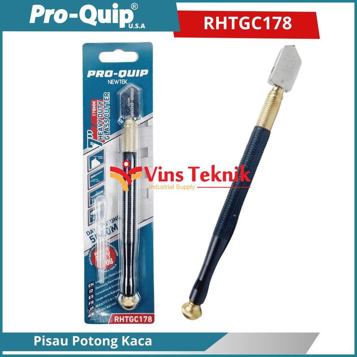 Gambar Glass Cutter Knife Pisau Potong Kaca HEAVY DUTY ProQuip RHTGC178 dari Vins Teknik Bekasi Kota Bekasi Tokopedia