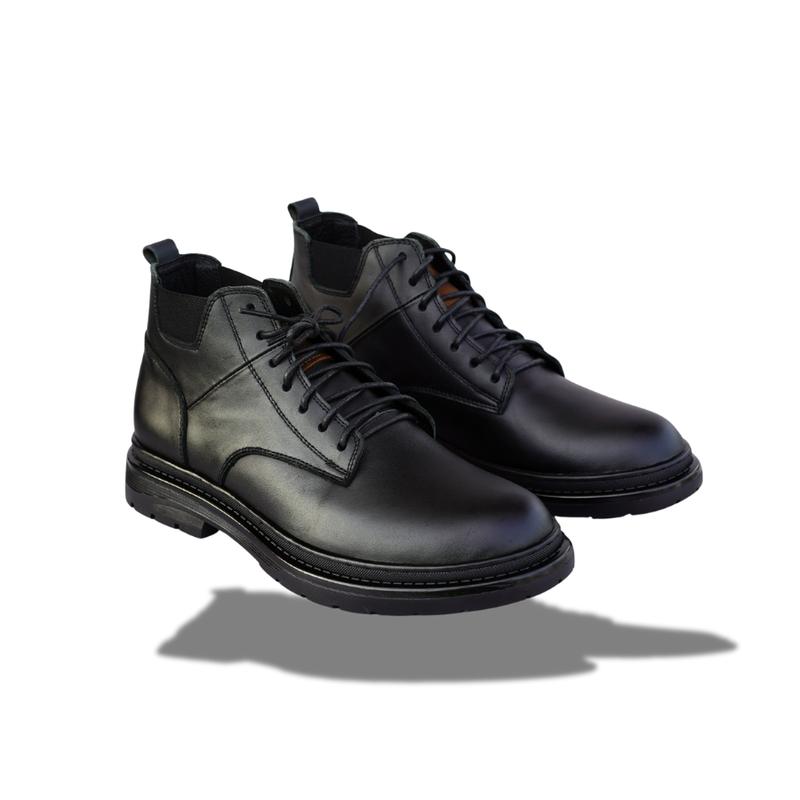 Giày Combat Boot MF01 Chất Liệu Da Nappa Đế Cao Su Khâu Viền Bảo Hành 5 Năm