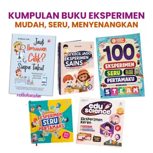 Buku Sains Eksperimen Anak - Banyak Judul | Jadi Ilmuwan CIlik? Si Kecil Jago Eksperimen Pertamaku