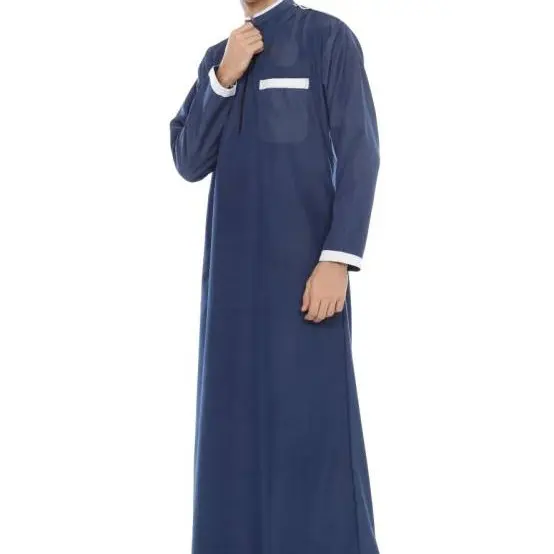 Jubah  Gamis Umroh Pria Jubah Gamis Pria Arab Dewasa Baju Gamis Pria Terbaru 2024 Baju Gamis Cowok Terbaru 2024 Jubah Pria Terbaru Baju Koko Terlaris 2024 Bonus 1 Pcs Peci plus 1 Tasbih Size S M L Xl XXL 3XL COD Muslim Panjang Putih Simple 6