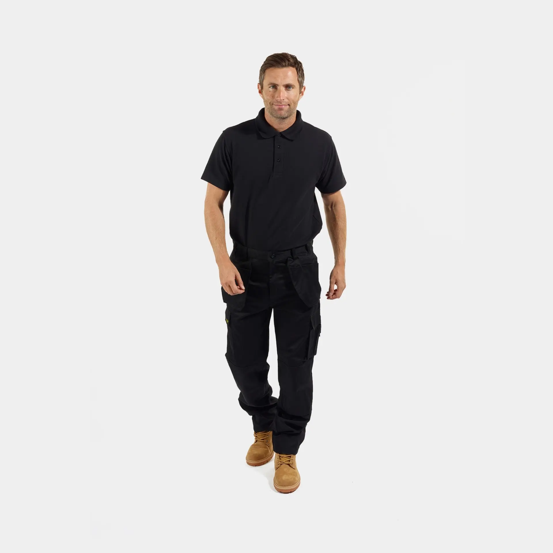 Men's Cargo Holster Pocket Work Trousers Menswear Pants