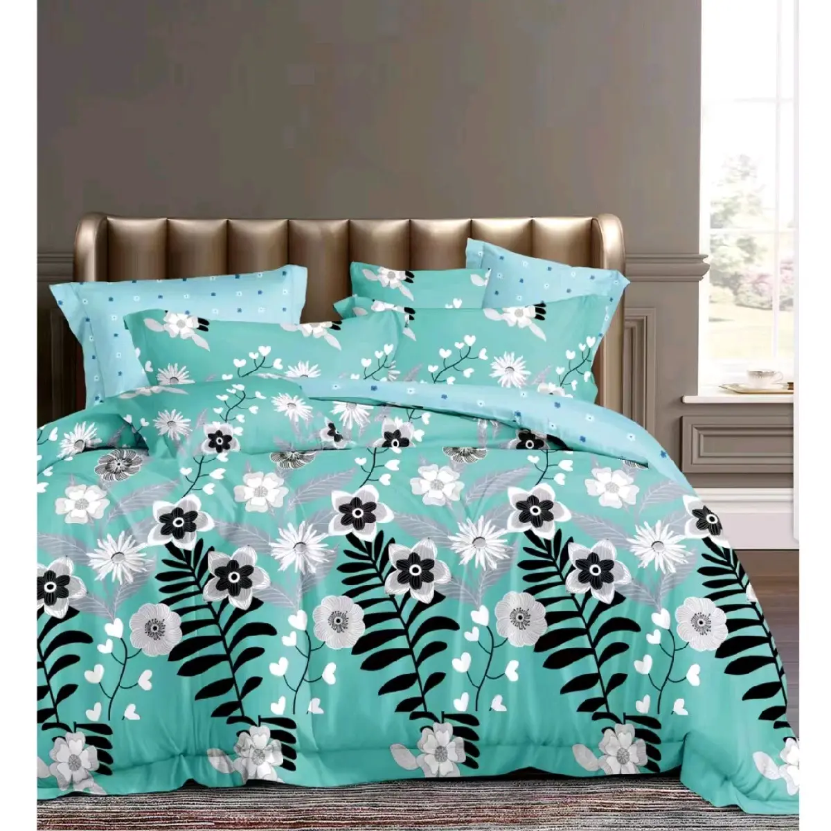 bedding set 7 n 1/Toto 7 n1/cadar Getta queen/king Cadar Comforter Textiles Soft Selimut