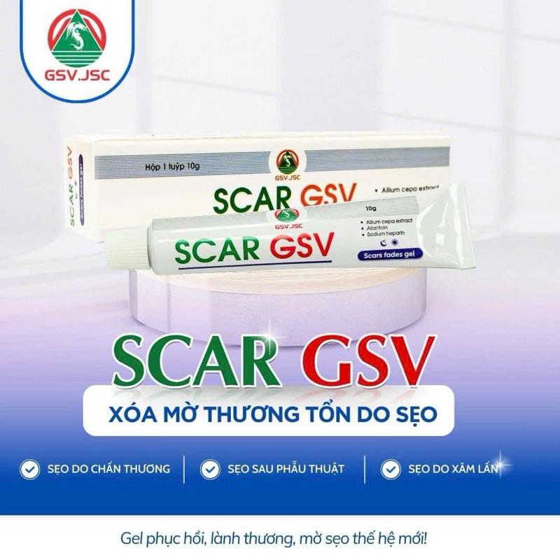 Kem bôi sẹo SCAR GSV mờ sẹo giảm thâm , phòng sẹo lồi sẹo phì đại sẹo thâm Dr Linh Hà 4