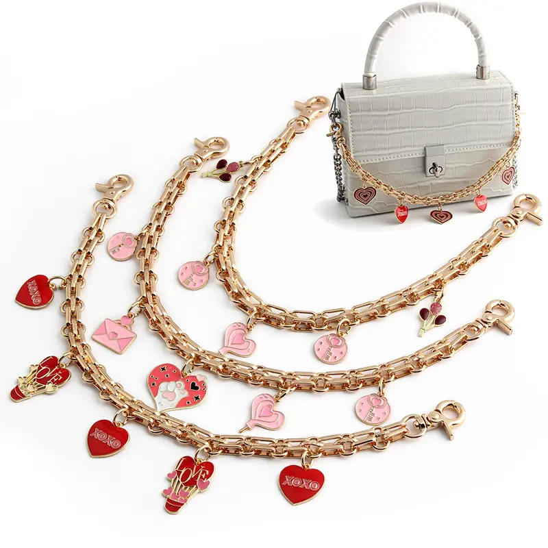 gelang baliGelang Bali Valentine's Day Cat's Paw Pattern Package with Extension Chain Zinc Alloy Colorfast Box and Bag Hardware Accessories Necklace Setnecklace set