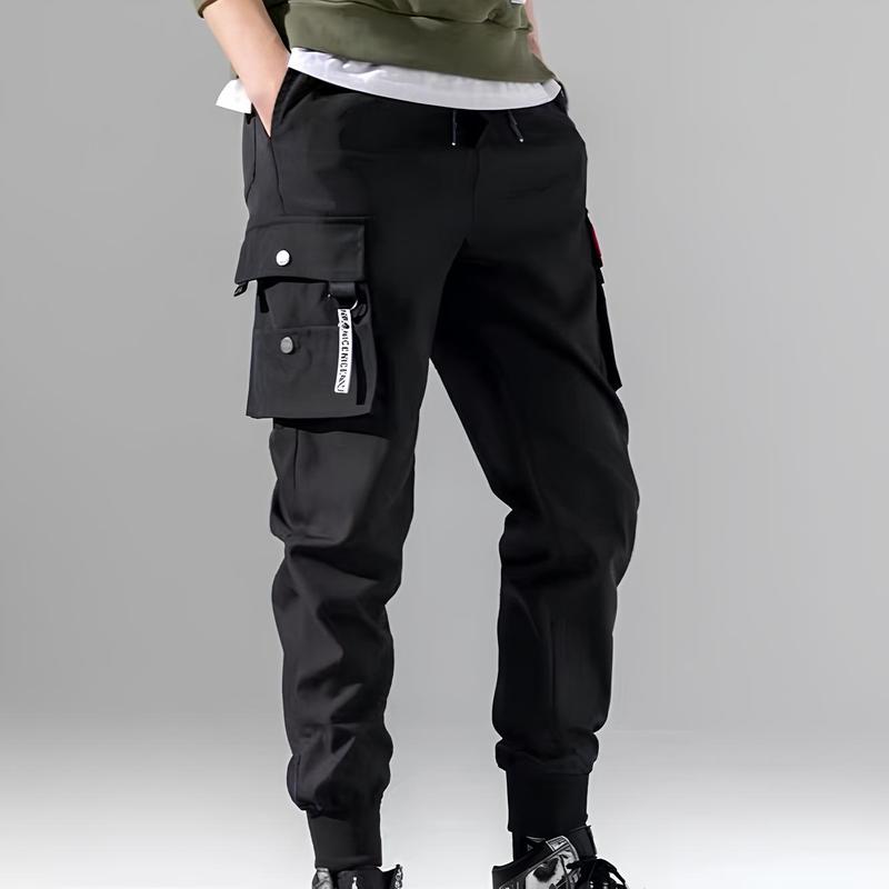 Quần jogger nam túi hộp bo chân màu đen trơn không rách chất kaki cao cấp co dãn 4 chiều HAVADO7 mẫu mới Sport TCS Trùm Chuyên Sỉ