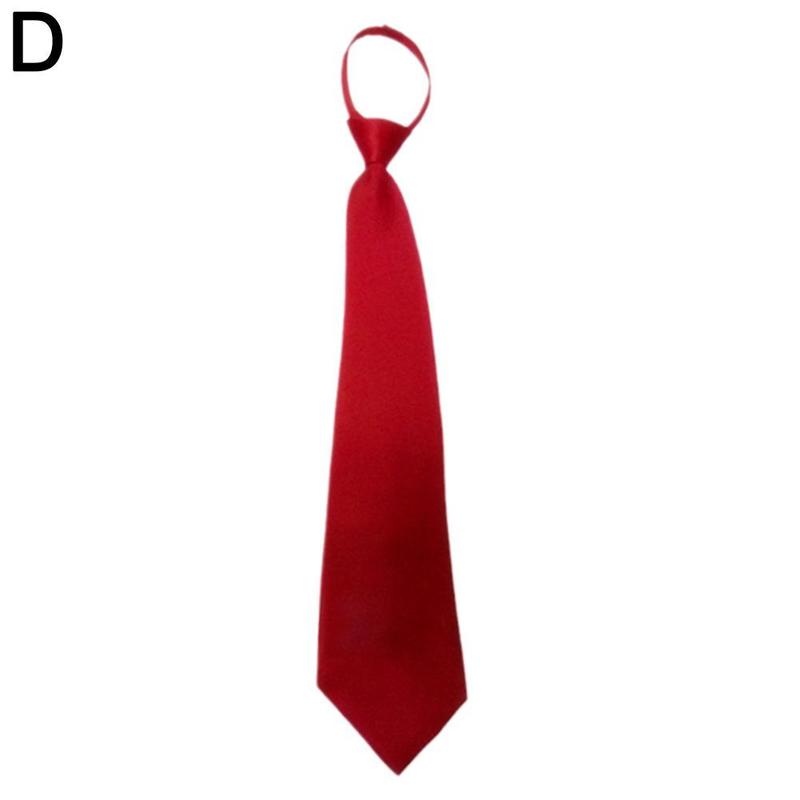 Product Introduction of College Style Plain Zipper Necktie Trendy Necktie Softing And Smothing Zipper Necktie Breathable For Men And Women 30