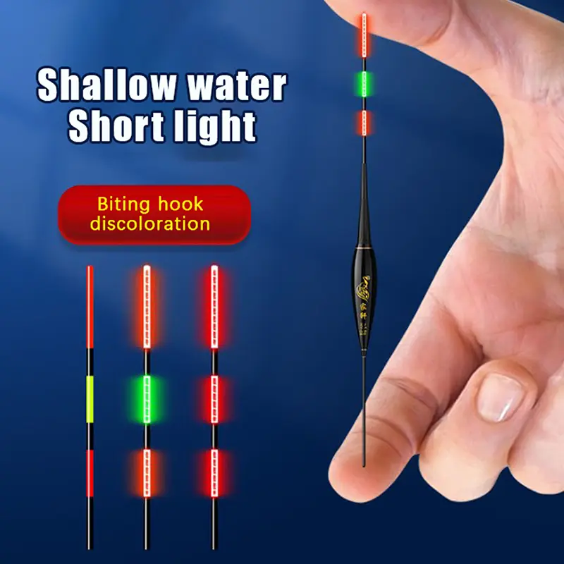 Phao Câu Cá Led Thông Minh, Độ Nhạy Cao, Nhắc Nhở Phao, Cảm Biến Trọng Lực, Phao Phát Sáng, Câu Cá Ban Đêm Điện, Đuôi Kêu Cót Két, Phao Phát Sáng 0