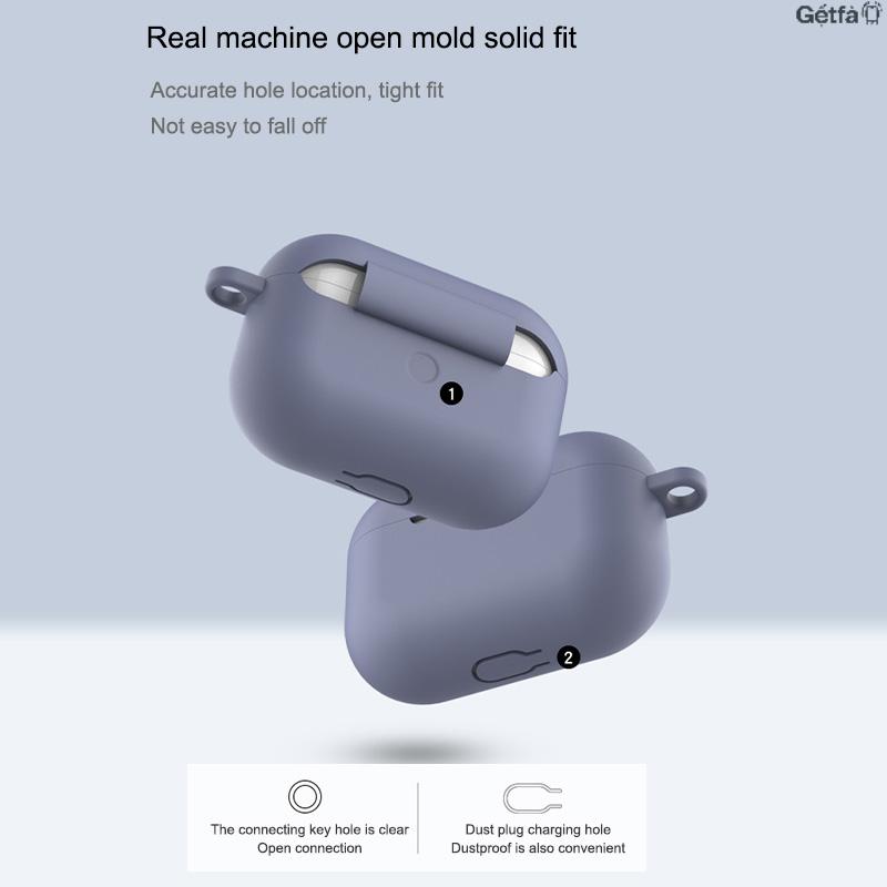 Ốp bảo vệ bằng silicon cho tai nghe Bluetooth không dây Apple Airpods Pro