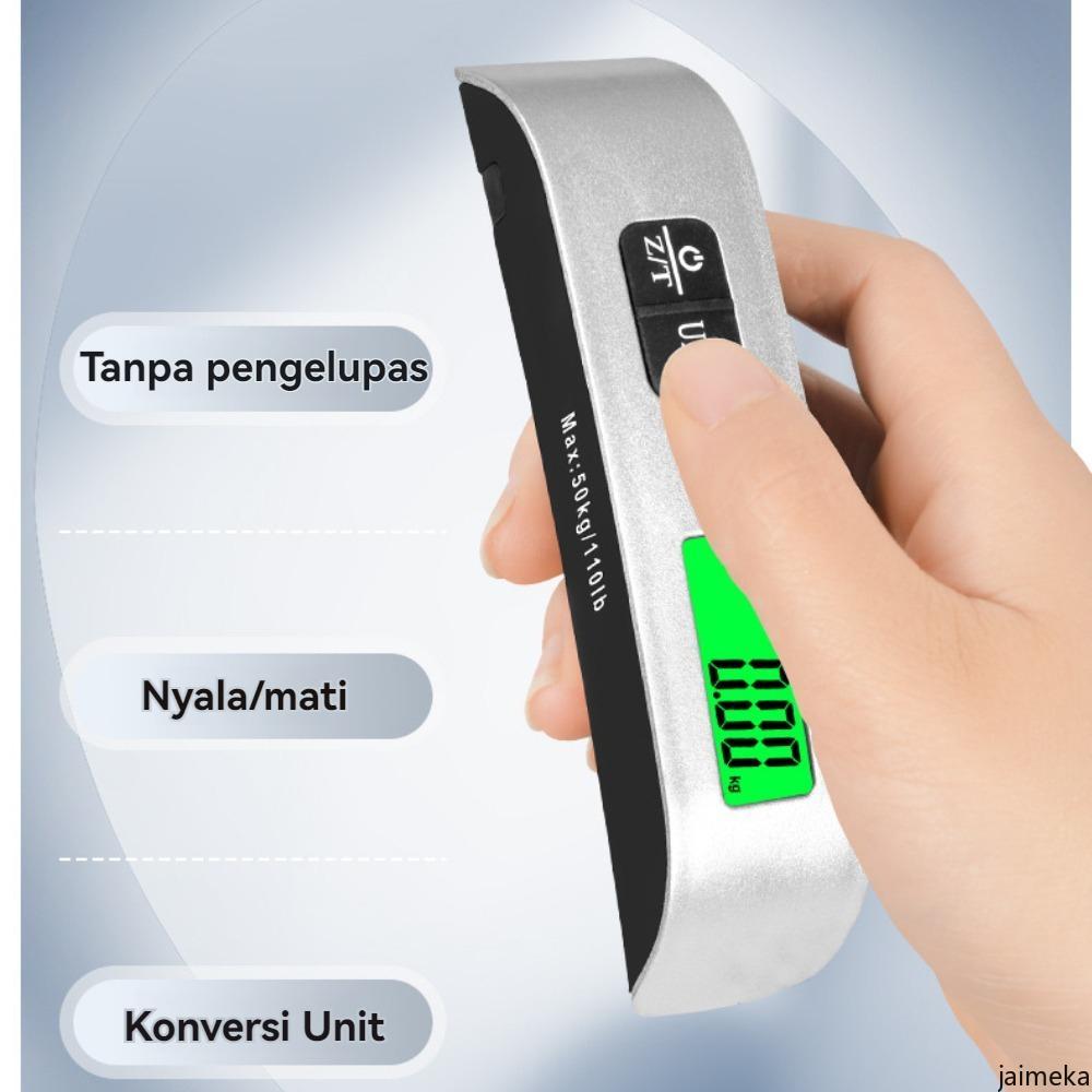 Pemegang Kait Elektronik 50KG Kecil & Gampang Dipindah | Sesuai untuk Peralatan Rumah Tangga & Bagasi Pergi-Pulang