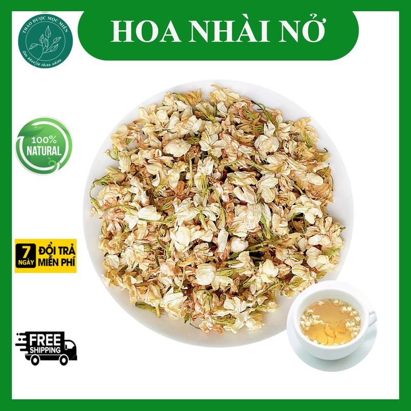  Trà hoa Nhài hoa Lài nở Sấy Khô Nguyên Bông Đẹp Thơm 50g 100g 200g Chè Tea 