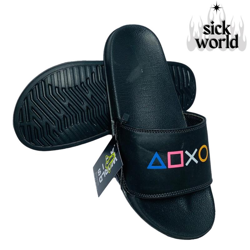 Sandal Slide on Selop Sandal Pria Sandal Flip Flop Flat Sandal Wanita Terbaru Sandall 3