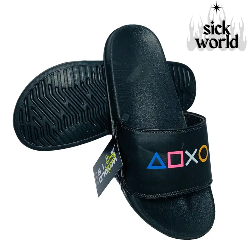 Sandal Slide on Selop Sandal Pria Sandal Flip Flop Flat Sandal Wanita Terbaru Sandall 3