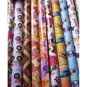 Kiky 25 Kertas Kado Motif Bunga Batik Anak 10 Lembar