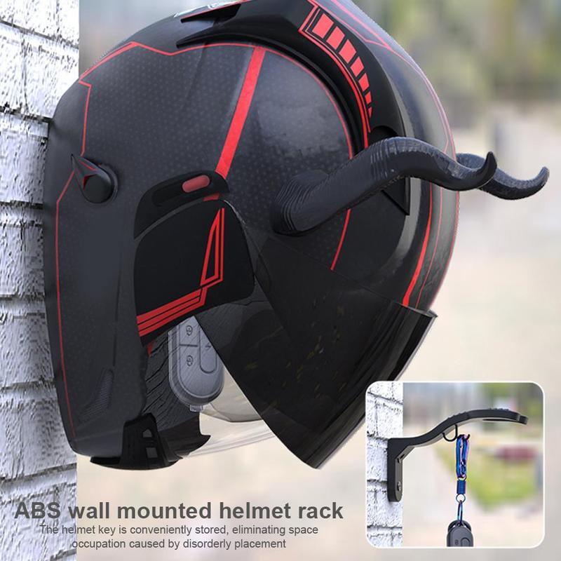 Product Introduction of Electric Vehicle Helmet Rack Wall Mounted Helmet Free Hat Motorcycle Helmet Storage Hook Rack J4V4 21