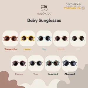 Nadokido Baby & Kids Sunglasses / Kacamata Hitam Anak Bayi Model Retro