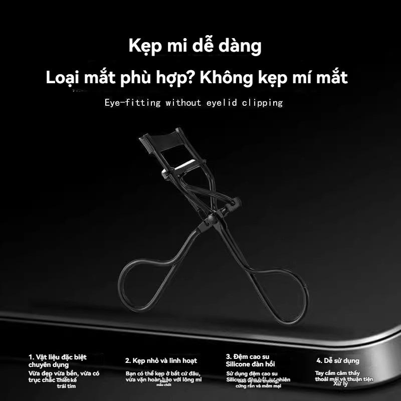 Cửa hàng làm đẹp L.Y.B.Y - Kẹp mi màu đen  dụng cụ tạo kiểu mi uốn cong tự nhiên công cụ trang điểm góc rộng thiết bị uốn mi di động 3
