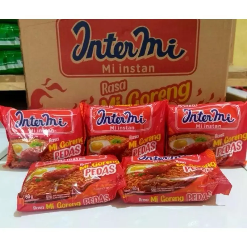 MIX INTERMIE PEDAS 10 + 10 EKOMIE MIE INSTAN NIKMAT HARGA GROSIR 3
