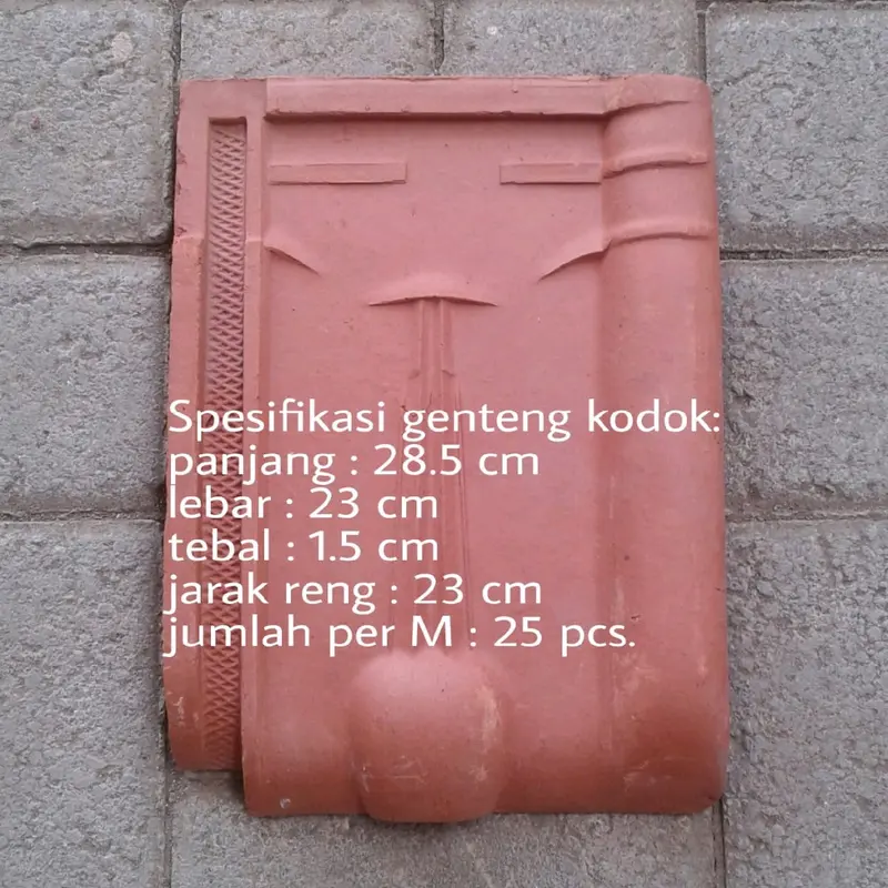 Genteng Nglayur Kodok Berkualitas 1