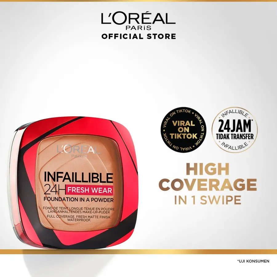 LOreal Paris Infallible 24H Fresh Wear Powder Foundation
