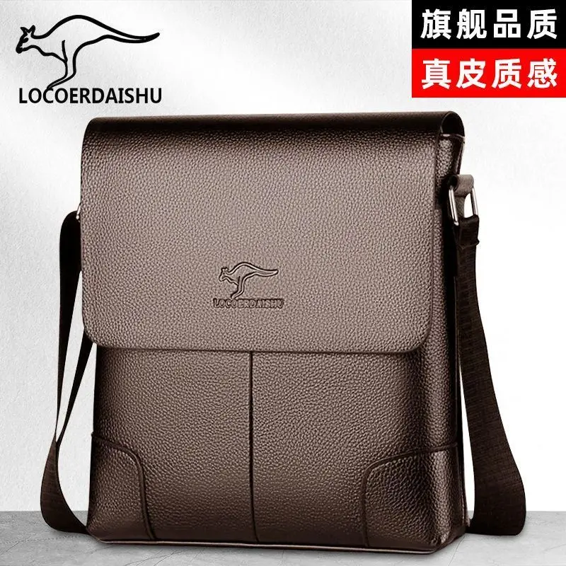 túi Messenger Đeo Vai, Dành Cho Nam Giới, Thời Trang, Phong Cách Cặp Tài Liệu, Túi Đeo Chéo Thường Ngày Vỏ Chống Thấm Nước Và Mài Mòn, Túi Xách