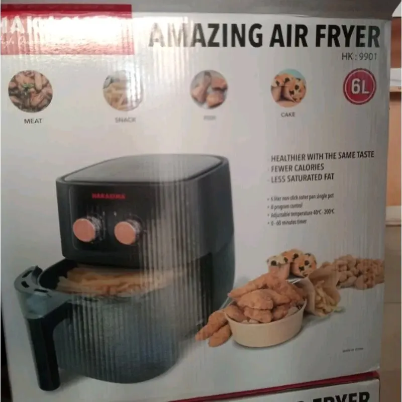 Air fryer Hakasima Terlariss Pemanas