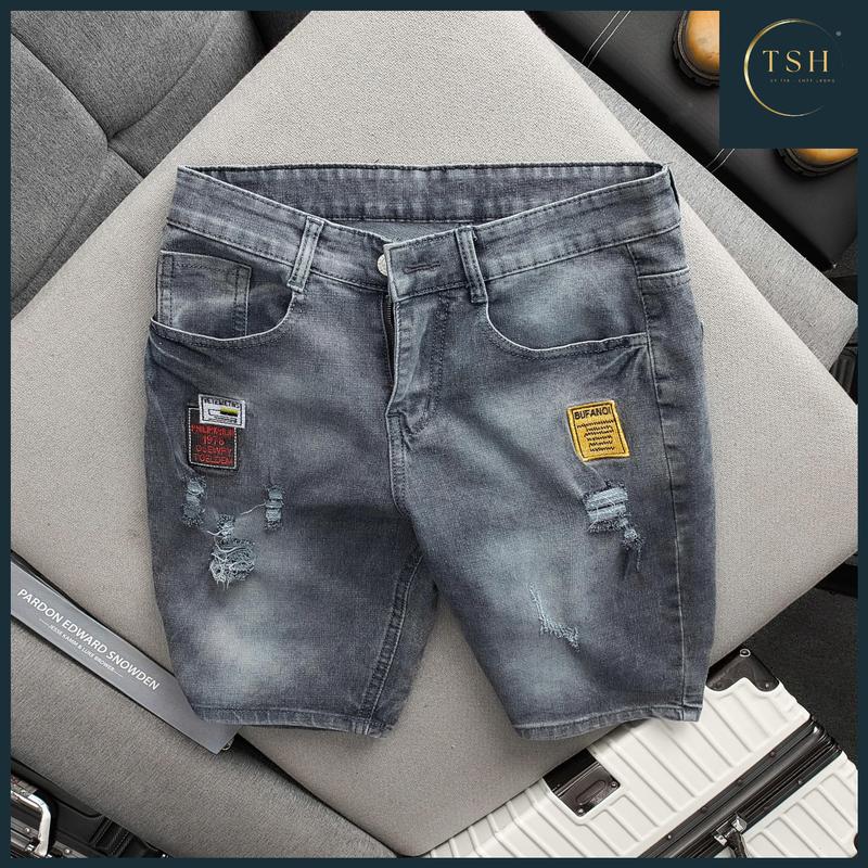 [ TSH ] - Mã Số 207 Quần short jean nam cao cấp chất liệu jean bò co giãn nhẹ như hình chuẩn from dáng đủ size có nhiều mẫu mới dành cho nam ( HÌNH THẬT TỰ CHỤP) Menswear Pants