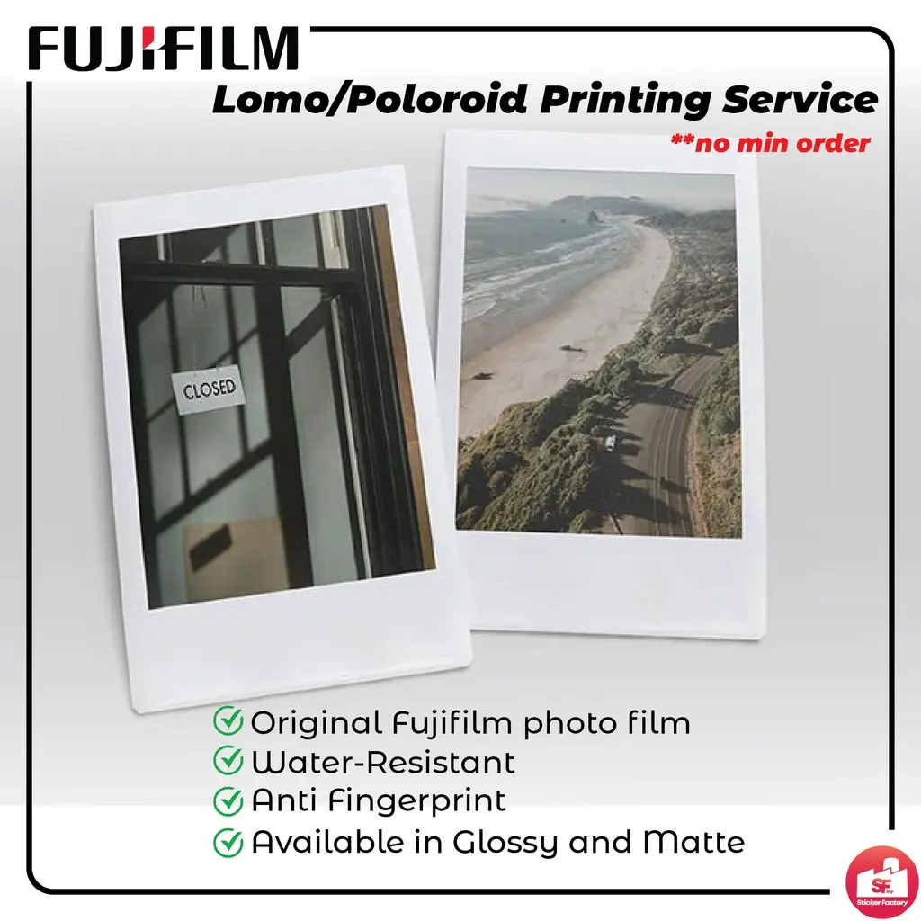 Stickerfactorymy Lomo Card Polaroid Print Cuci Gambar