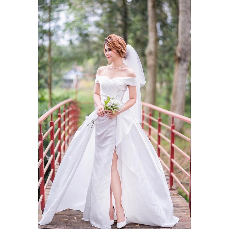 Váy cưới tà rời 2 kiểu Vanila dress 6